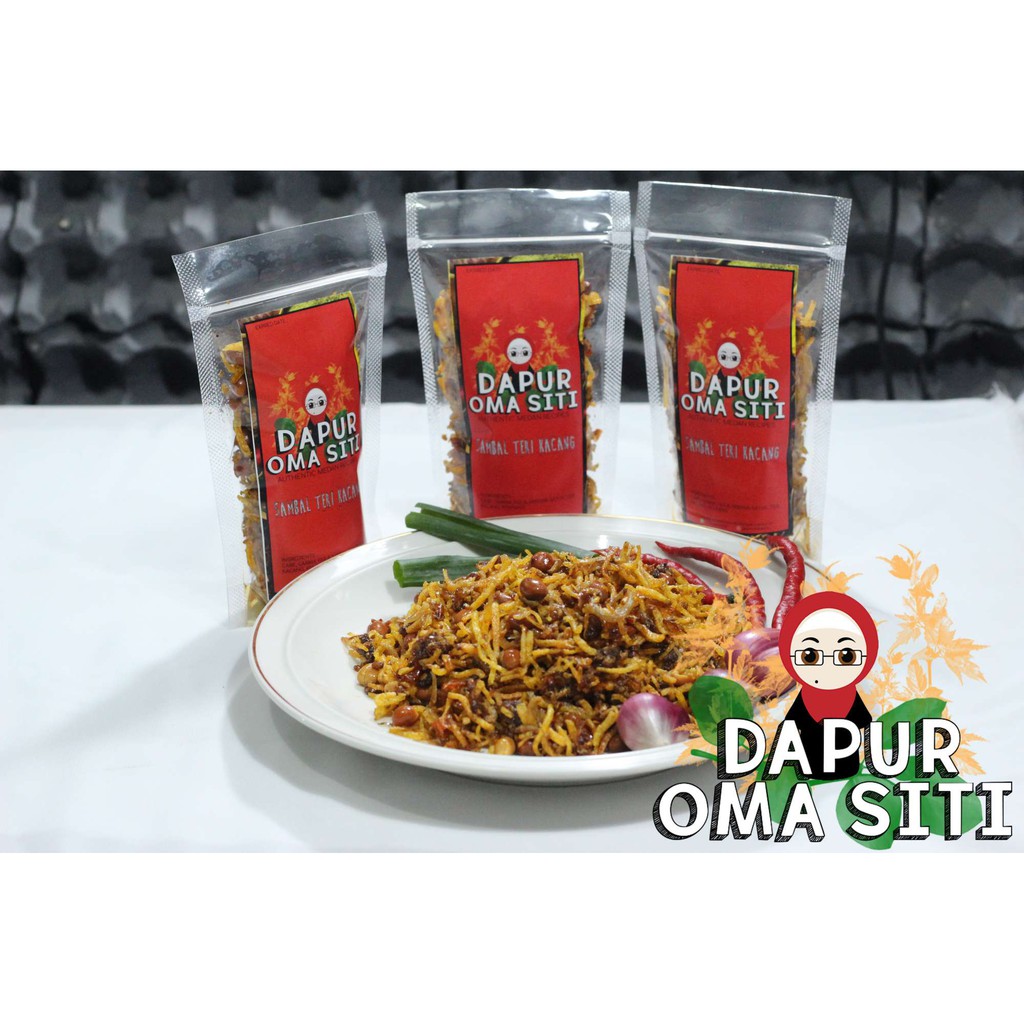 

SAMBAL TERI KENTANG KACANG BALADO (250 GRAM) by Dapur Oma Siti