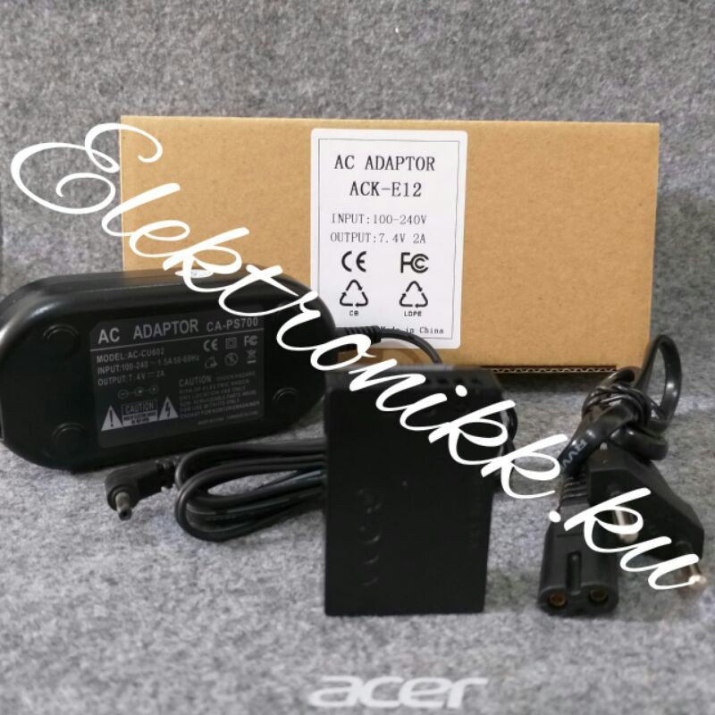 Adapter Canon ACK-E12 for Canon EOS100D, M100, M50, M200, M10