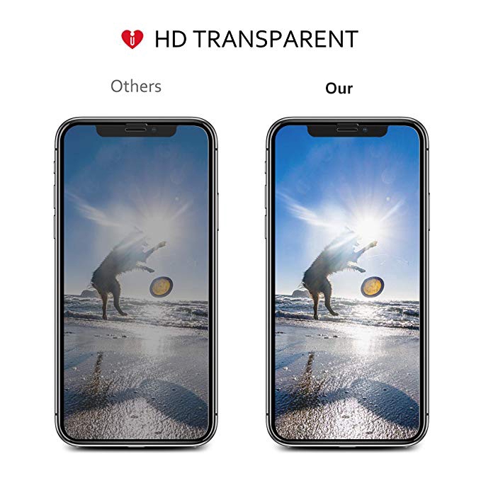 Pelindung Layar Tempered Glass 9H Full Cover Anti Debu untuk iPhone x / X / XR / X iPhone 11 Pro Max