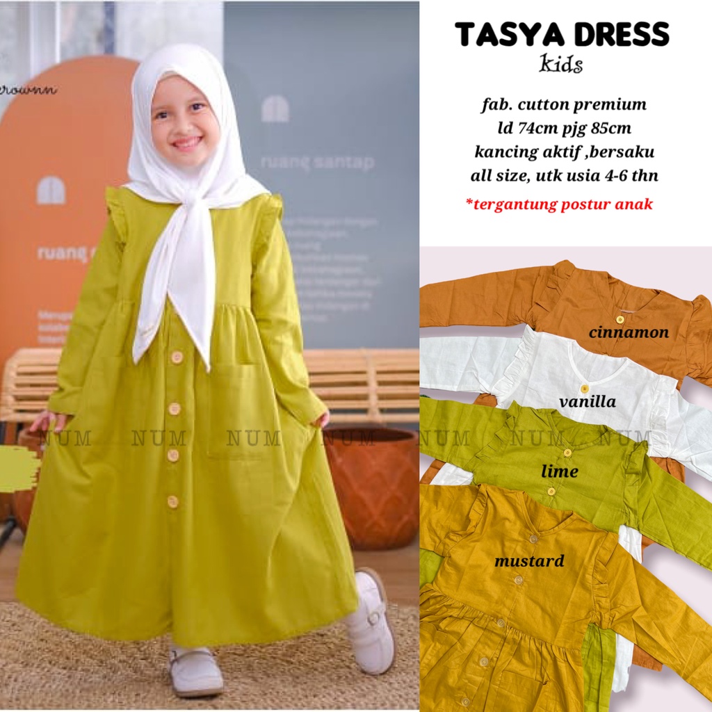 Tasya dress kids