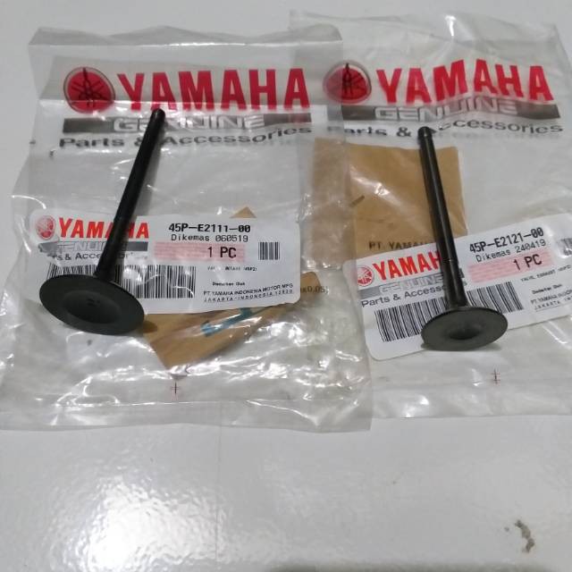 Payung Klep Valve EX Api - Byson Asli Yamaha 45P-E2121-00