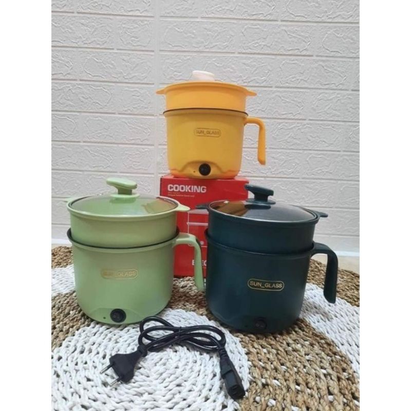 (COD) Panci Listrik Serbaguna / Panci Listrik Advance c-330 / Panci Anti Lengket /  Warmer Steamer