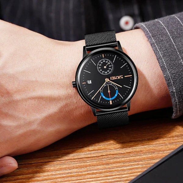 Jam Tangan PriaKEREN Jam Tangan AWET cewek Jam Tangan Kekinian Korean Style X0E7 Jam SIMPLE Keren Ja