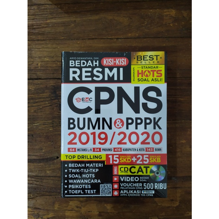 

NEW PRODUCT BEDAH KISI-KISI RESMI CPNS BUMN & PPPK 2019 2020 KPL014