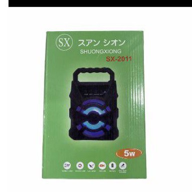 Speaker Bluetooth SX-2011 Terbaru/Speaker bluetooth Portable sx-2011