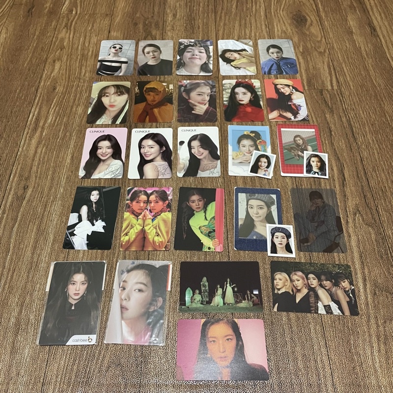 RED VELVET IRENE PHOTOCARD MONSTER BADBOY RBB RED FLAVOR CLINIQUE ZZB PC PAB POLAROID STICKER PSYCHO