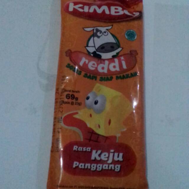 

Sosis Kimbo rasa Keju Panggang isi 3