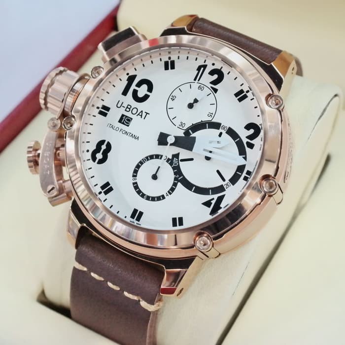 Jam Tangan Pria U-Boat 1001 MIYOTA JAPAN Super Grade AAA