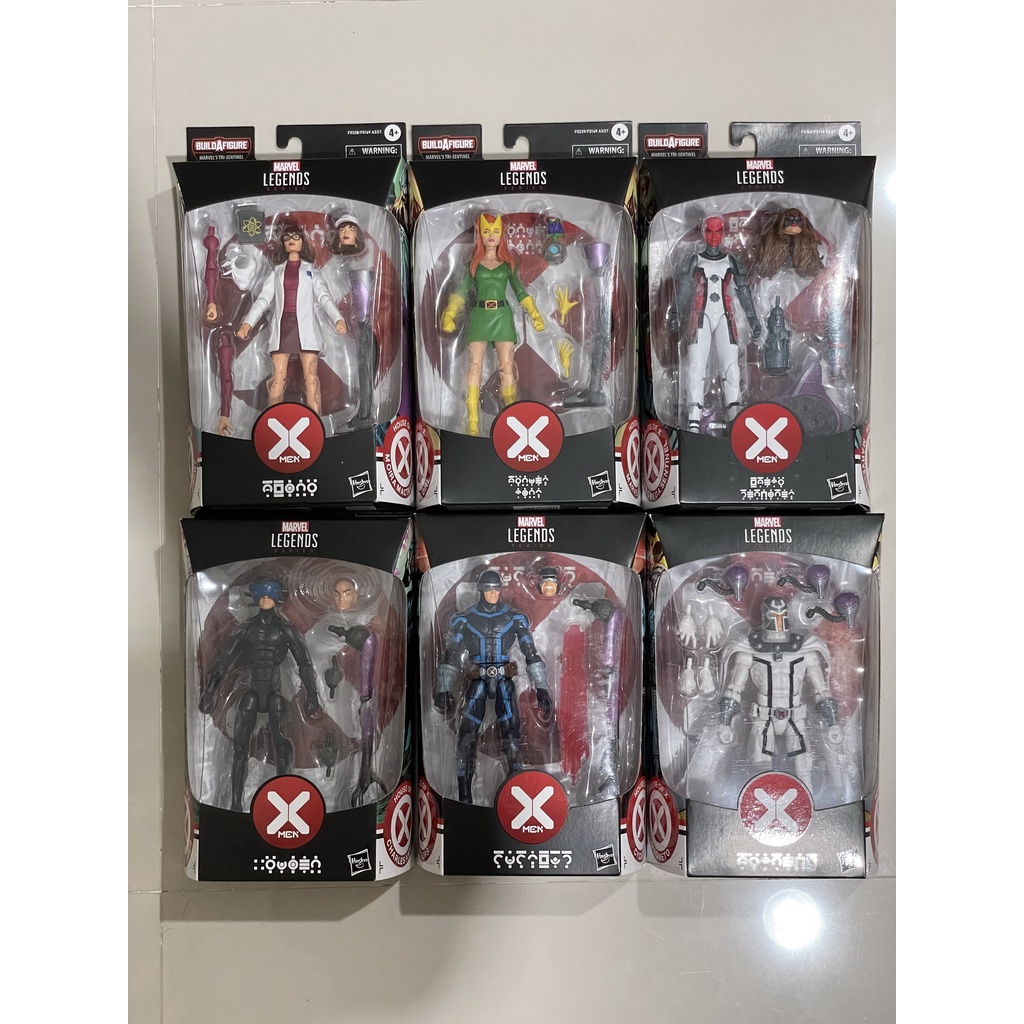 1 SET - HOUSE OF X - X MAN - MARVEL LEGENDS SERIES -  BY HASBRO - ORIGINAL - BAF MARVEL'S TRI-SENTIN