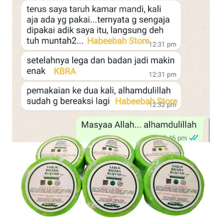Sabun Bidara Ruqyah KBRA