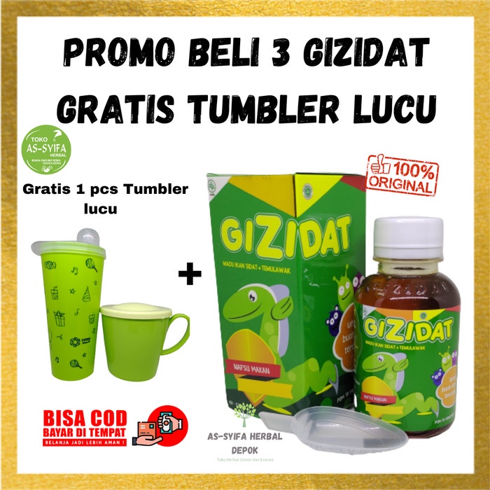 

(BISA COD) Gizidat Madu Ikan Sidat Jaminan Asli