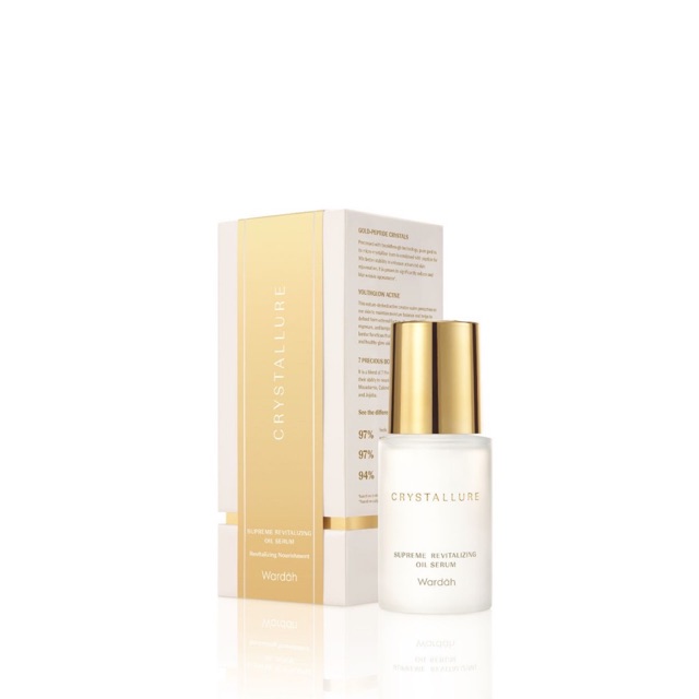 Wardah Crystallure Supreme Revitalizing Oil Serum 30ml