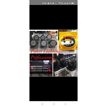 paket parled 54led Dan beam 230watt mixer dmx 240 disco