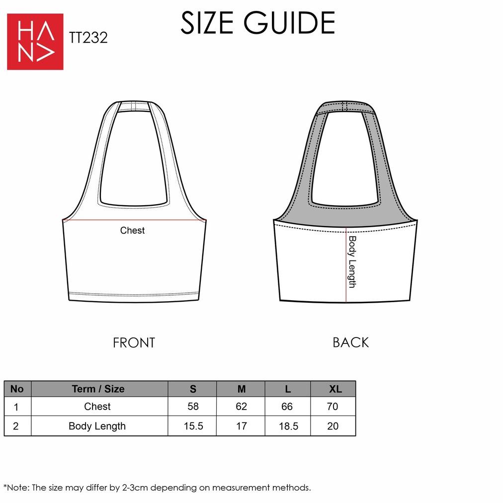 Hanafashion - April Halter Tanktop Rajut Wanita - Tt232