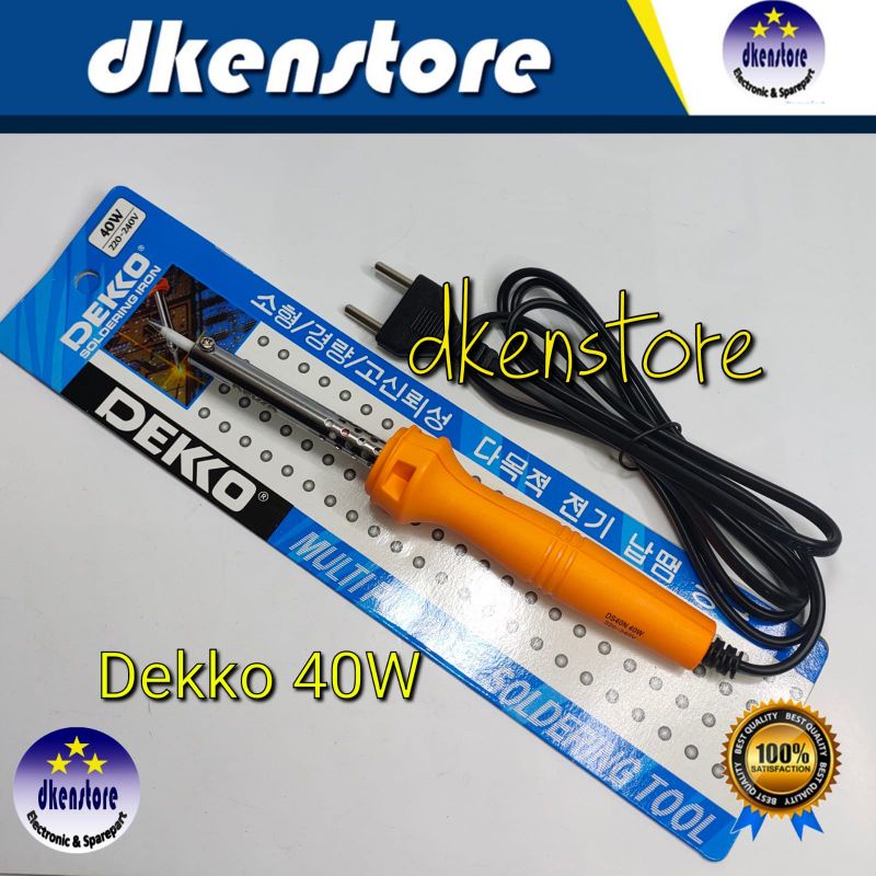 Solder Dekko 40W DS40N deko 40watt original