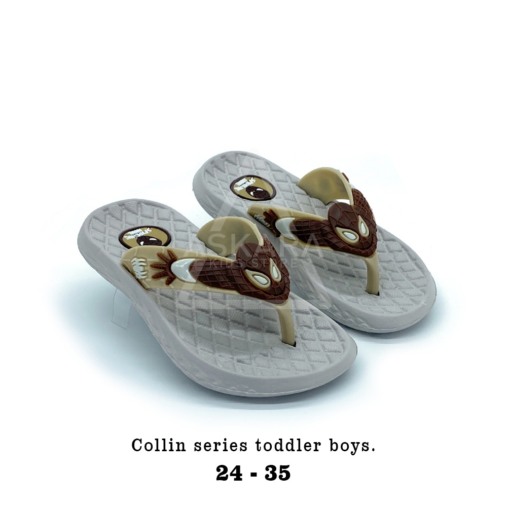 Sandal Anak Laki-laki AKS Collin Jepit Spider Keren