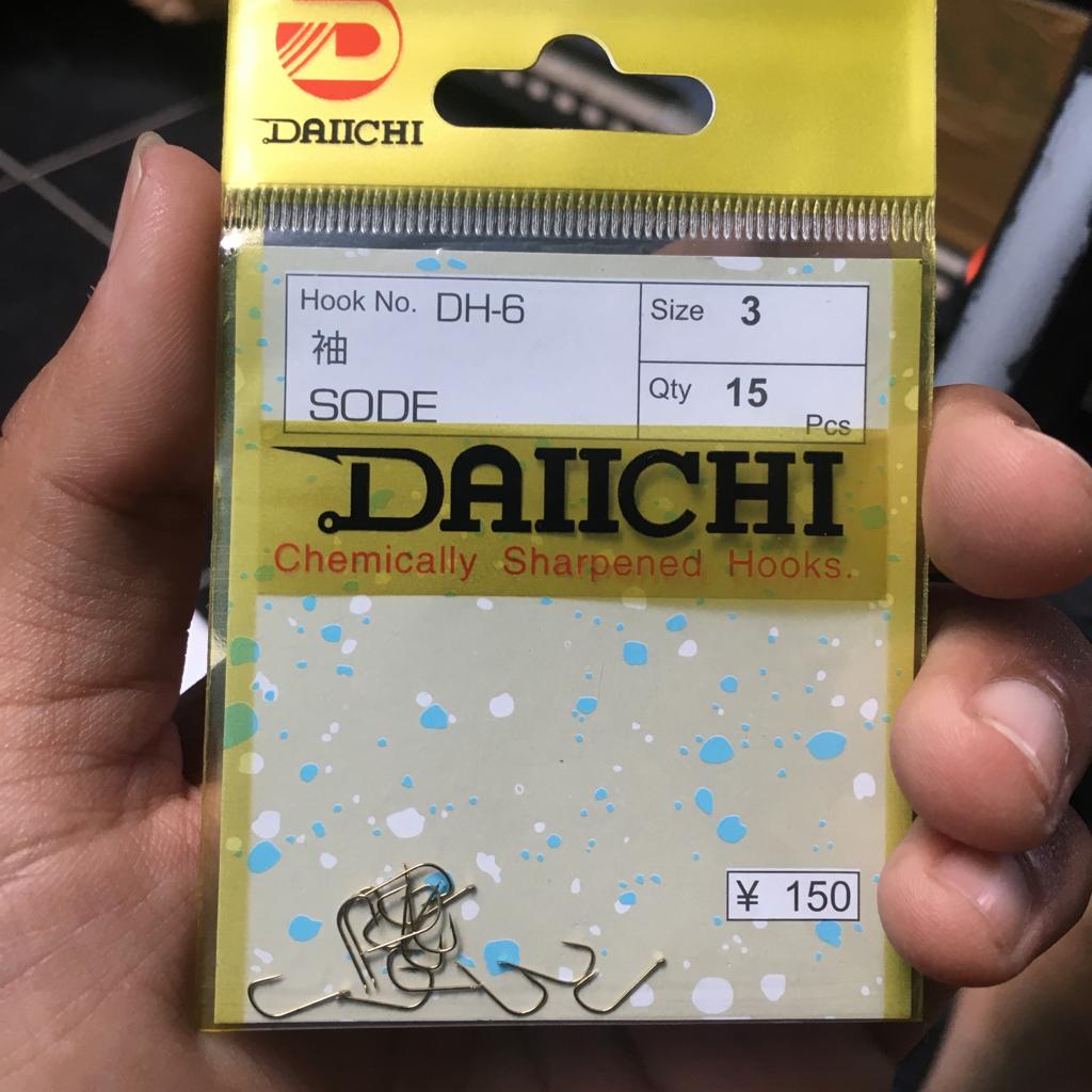 Mata kail Daichi / pancing Daiichi tipe DH91 DH92 dan DH 6