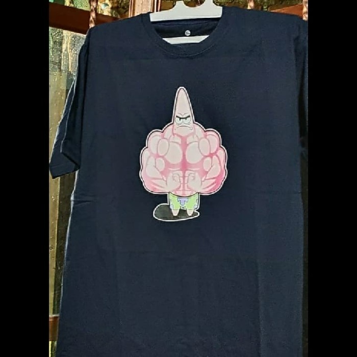 BIG SIZE 3XL 4XL...kaos/t shirt/baju keren SPONGEBOB PATRICK 02