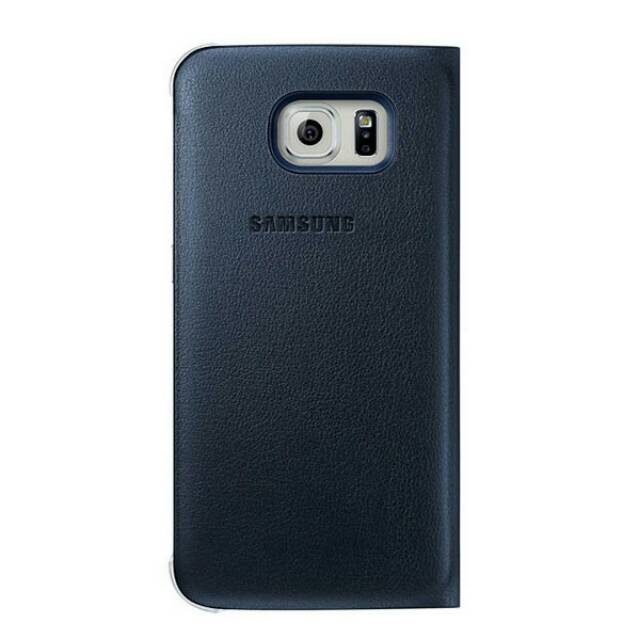 Samsung Original Galaxy S6 S-View Flip Cover Case / Sarung / Casing