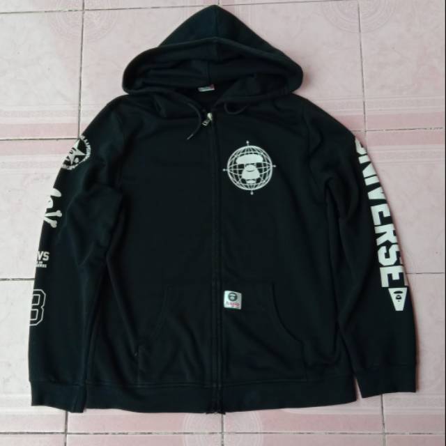 ZipHoodie Second Brand Bekas Pria Aape bonus hoodie sherpa