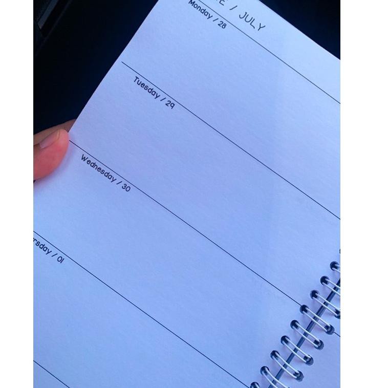 

AGENDA WEEKLY PLANNER 2021 / Buku To Do List 2021 / BUKU AGENDA 2021 (ART. Q867)
