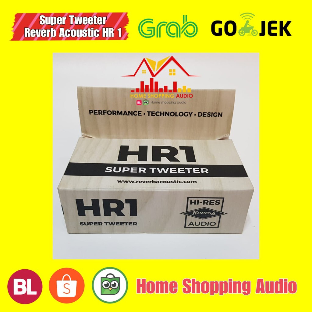 Reverb Acoustic HR1 Super Tweeter Reverb Acoustic HR 1 Original Baru