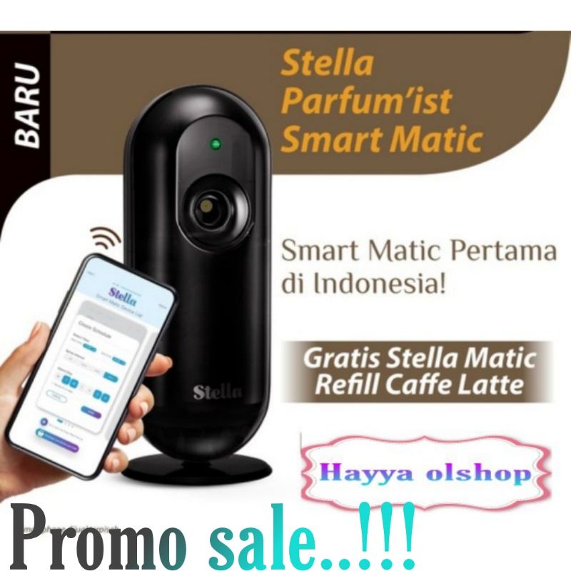 STELLA SMART MATIC NEW ALAT PARFUMIS + REFFIL 225ML