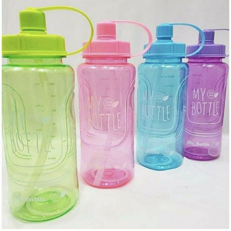 BOTOL MINUM PREMIUM MY BOTTLE 2 LITER WITH SEDOTAN