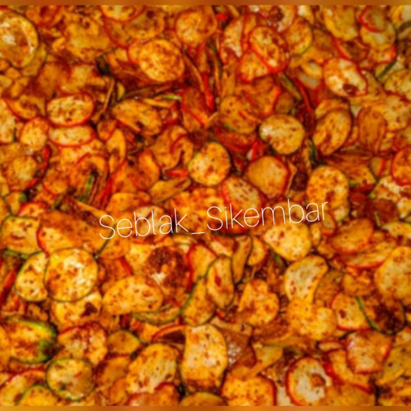 

Seblak jablay bantet krupuk kemplang pedas daun jeruk 1kg