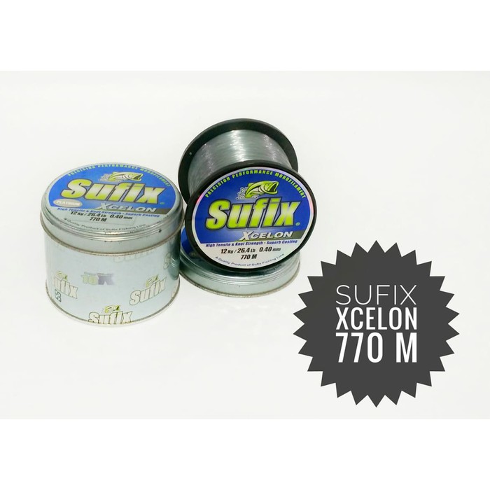 SENAR SUFIX XCELON 26.4lb BELI DUA BONUS SATU
