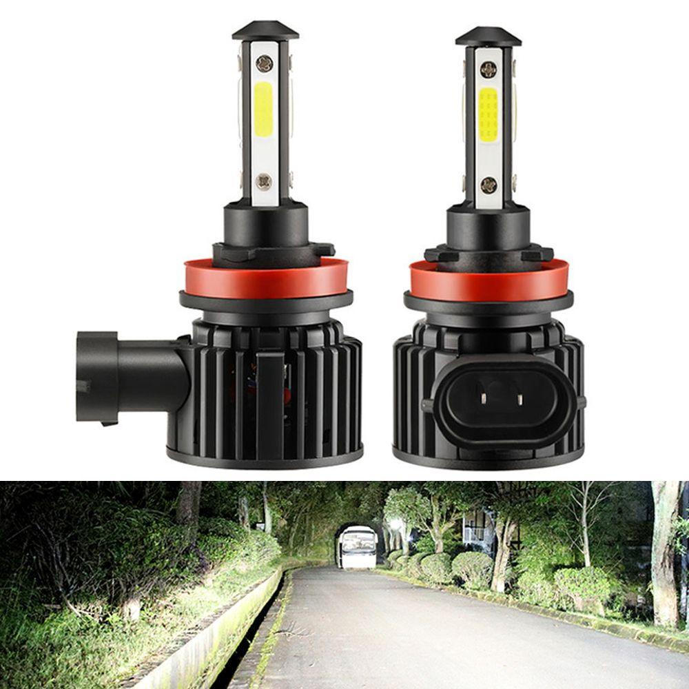 Preva 2pcs Lampu Kabut Mobil Hi/Low Kit Beam LED Super Terang DRL