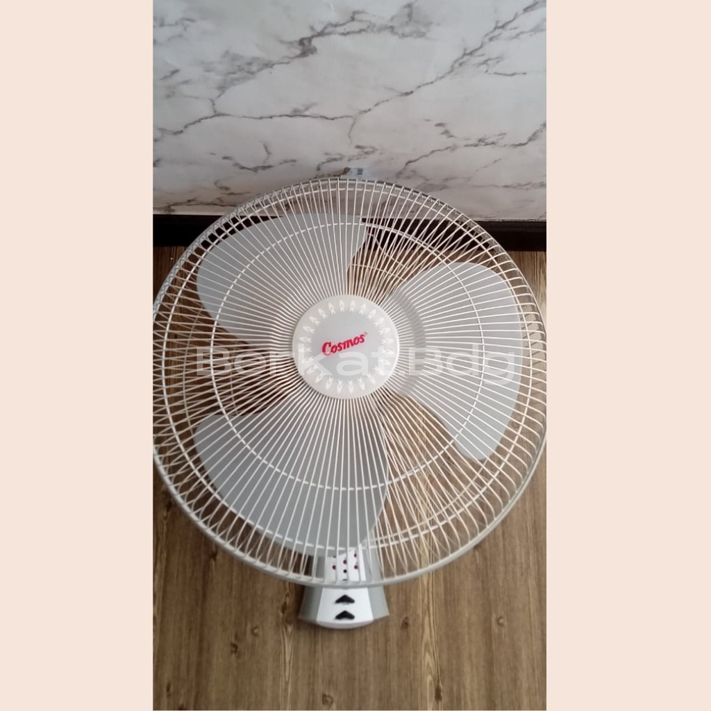 Wall Fan Remote Control COSMOS 16 Inch 16 WFCR / WFGR (Kipas Angin Dinding)