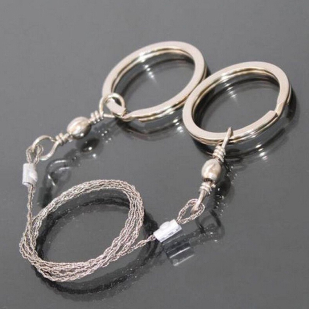 {LUCKID}Emergency Survival Gear Steel Wire Saw Camping Hiking Hunting Climbing Gear New