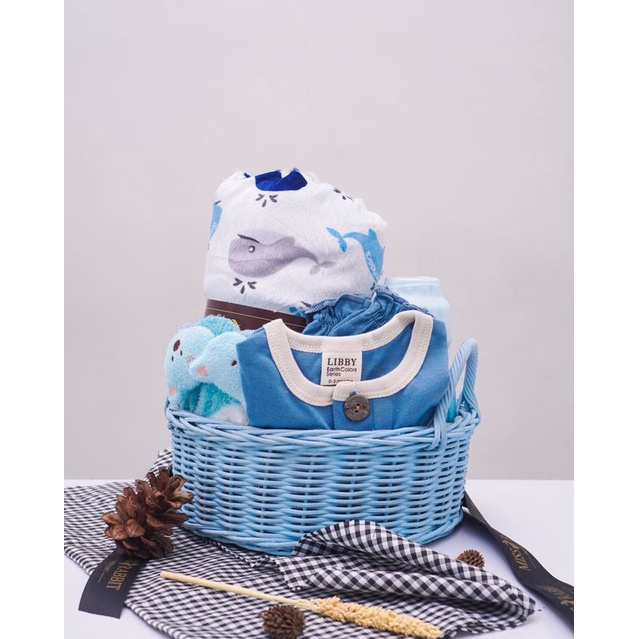 HAMPERS BAYI NEWBORN GIFT SET KADO LAHIRAN BAYI LAKI-LAKI &amp; PEREMPUAN