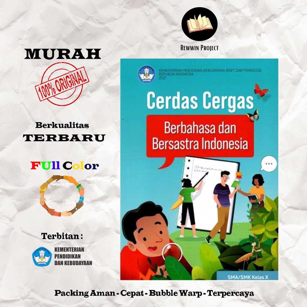 Jual Buku Original - Bahasa Indonesia Kelas 10 SMA/SMK/MA Kurikulum ...