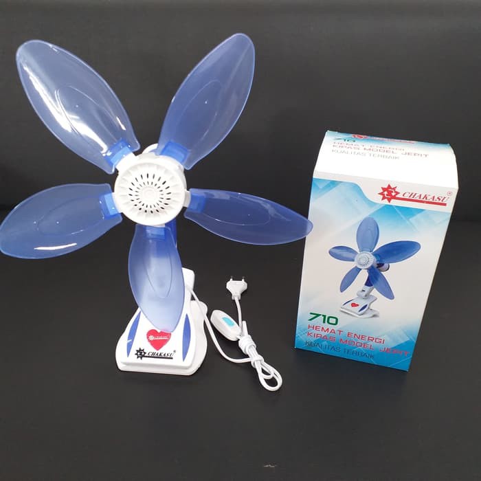 Kipas Angin Jepit Multi 3 IN 1 CHAKASU/5 Blade 35 watt Aman Bagi Anak