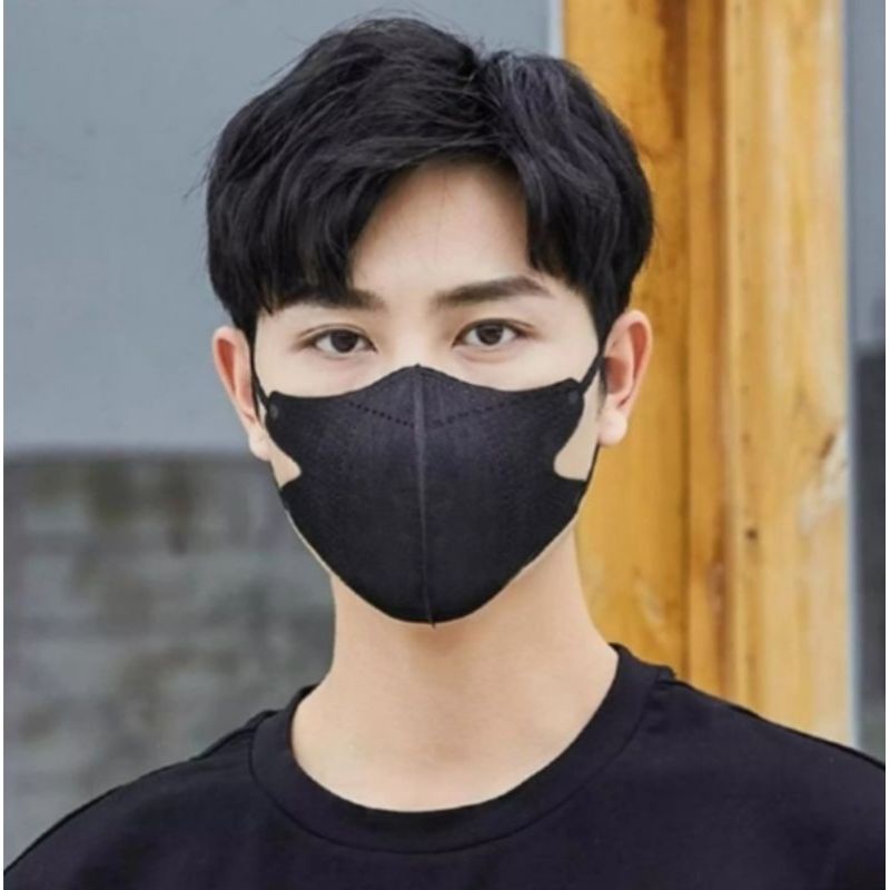 SOLOGROSIR (COD) MASKER DUKBIL DUCKBIL HITAM ISI 50PCS