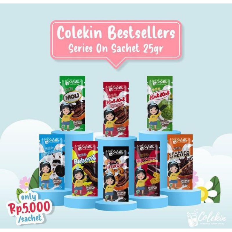 

SELAI COLEKIN AJA SACHET 25 Gram