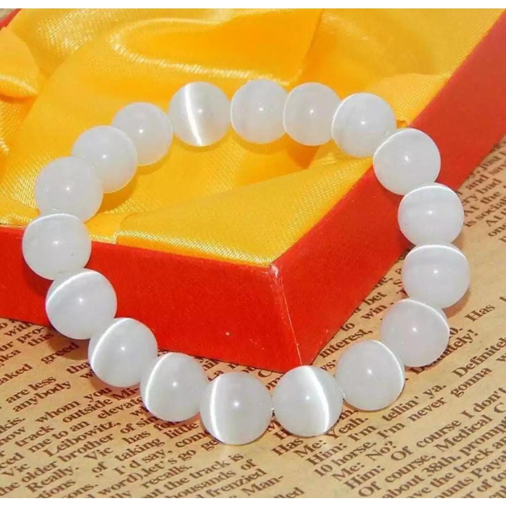 Gelang Terapi Kesehatan Batu Giok Natural Asli Model Pria Wanita mewah elegan/batu giok 10 mm