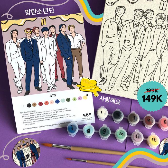 

Diskon Paint by Number Kit - BTS | Sunday Paint Club Diskon