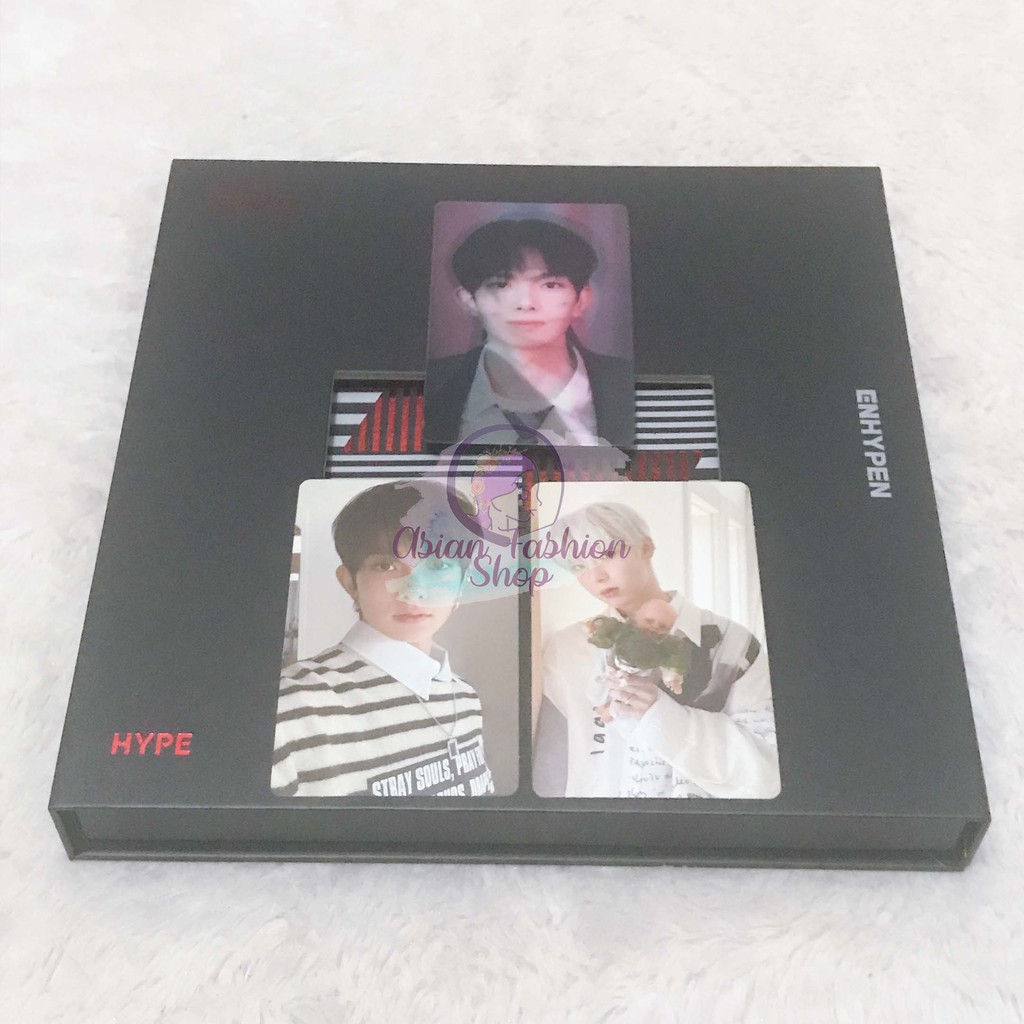 ENHYPEN BORDER : CARNIVAL ALBUM Unsealed HEESEUNG Lenti HEESEUNG SUNOO PC HYPE version