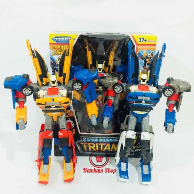 Tobot Tritan Ukuran Besar 37CM/ Tobot Tritan Jumbo