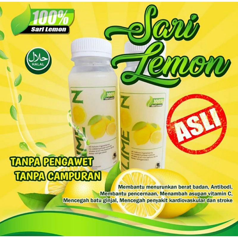 

SARI LEMON ASLI ISI 250 ML