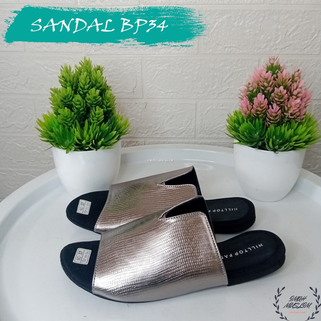 SENDAL WANITA SANDAL SLOP BP KEKINIAN  MURAH BISA COD