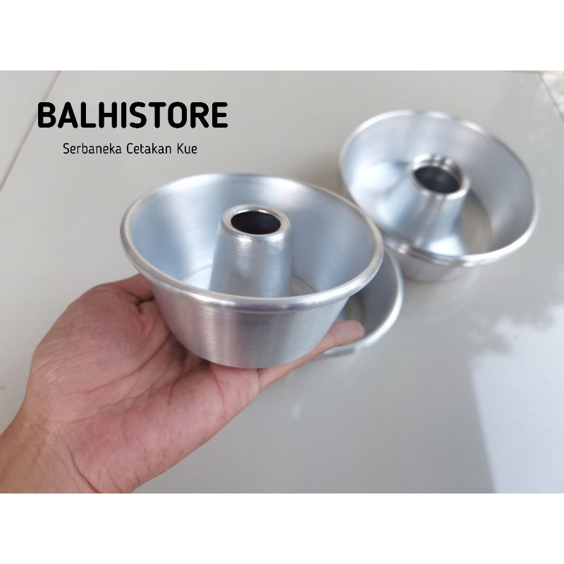 Cetakan Kue Bolu / Loyang Kue Tulban Bima Mini Tebal / Cetakan Tulban Bolu Aluminium Press