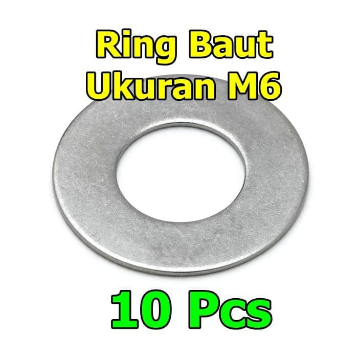 Ring baut ukuran M6 harga per 10pcs