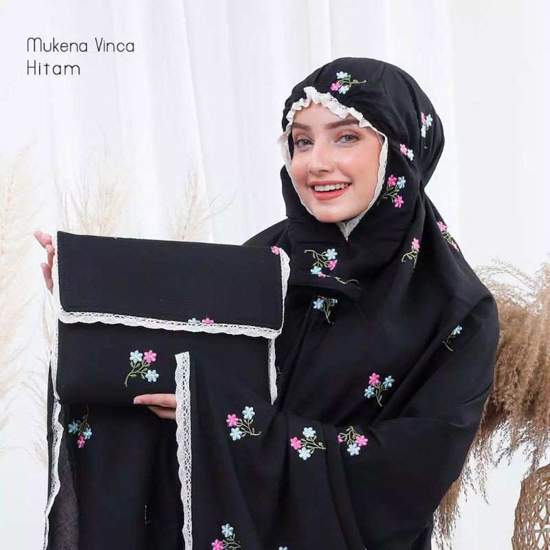 Mukena Vinca Warna Dan Motif Random