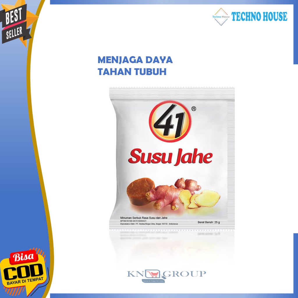 

(ISI 5 PCS) Susu Jahe Original 41 Plus Satuan ORIGINAL