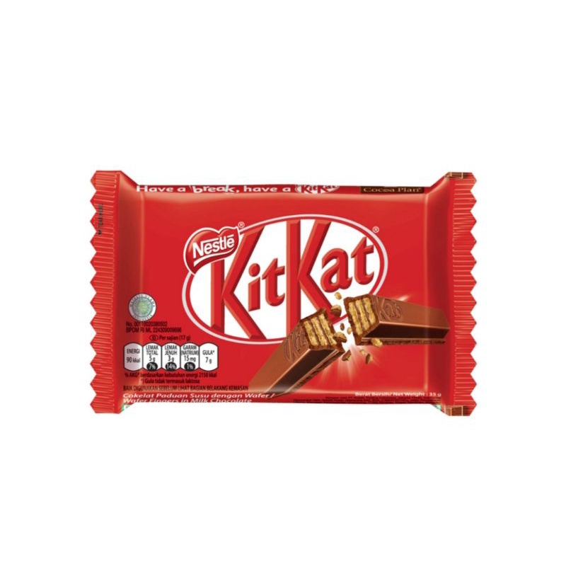 

Kit Kat Original Chocolate 4F 35 gr