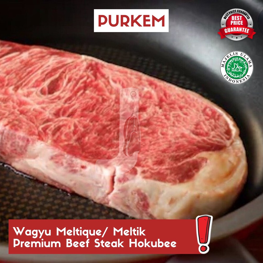 

Wagyu Meltique/ Meltik Premium Beef Steak Hokubee - Puri kembangan